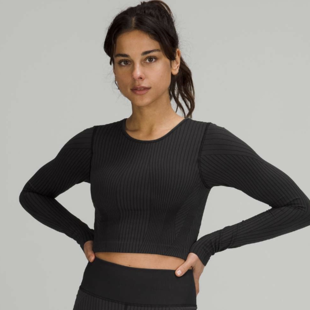Lululemon Ebb to Street Long Sleeve Black